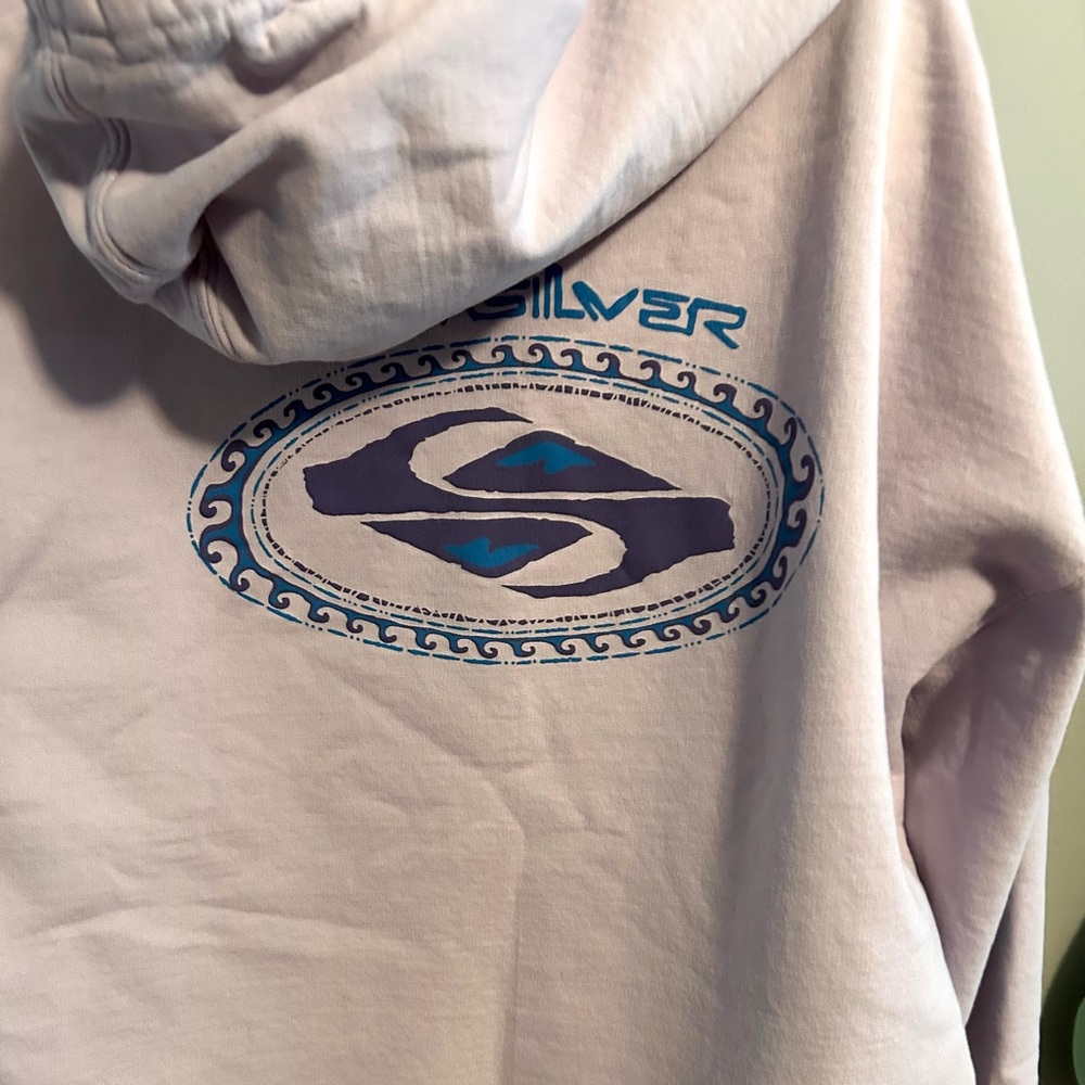 Quicksilver Size 2XL Lavender Hoodie